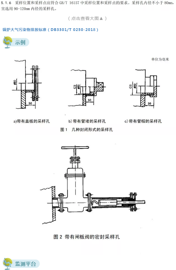 廢氣(含涉VOCs)排放口基本要求及配套監(jiān)測設(shè)施規(guī)范